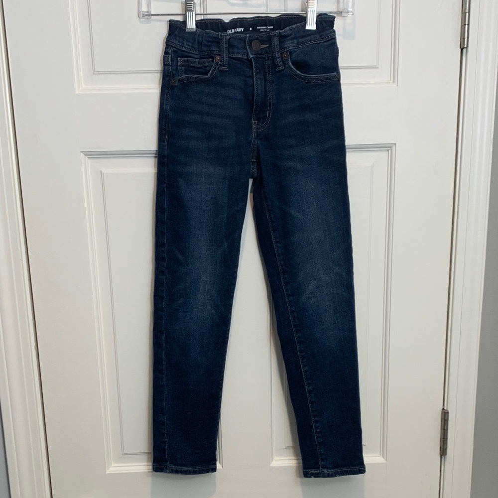 Dark Blue Denim Jeans